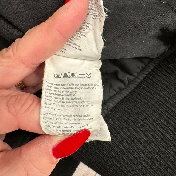 Rip Curl Quilt‎ Lined Flannel Kosy Jacket Men's Size XL Black/Gray Check Hooded - Picture 14 of 15